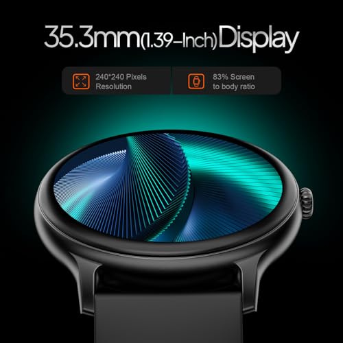 Fire-Boltt Phoenix Pro Smart Watch 1.39 inch Bluetooth Calling, AI Voice Assistant, Metal Body with 120+ Sports Modes, SpO2, Heart Rate Monitoring (Black) (Image - 4)