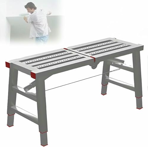 Plate-forme d'échafaudage pliable CNPRAZ échafaudage pliant portable pour lavage de véhicule