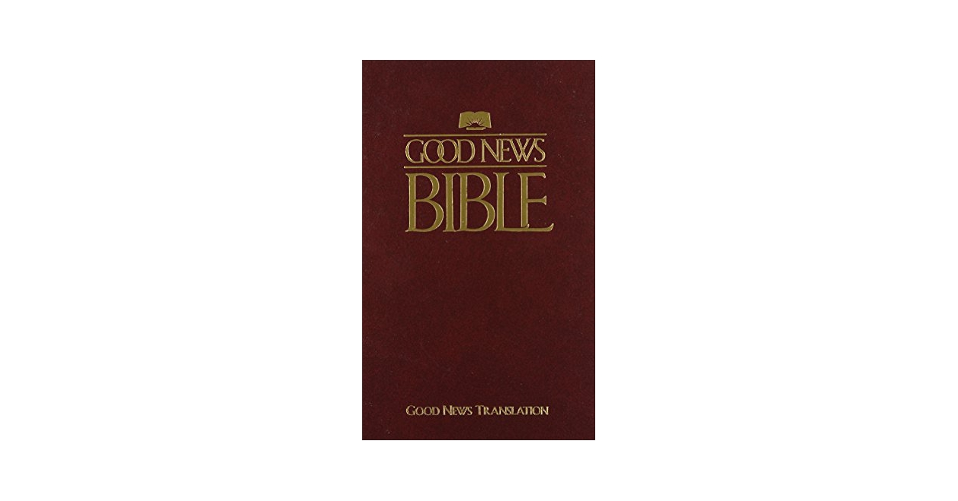 [送料込・美品]GOOD NEWS BIBLE・洋書 GOOD NEWS BIBLE - Good News Translation - 1992 | eBay