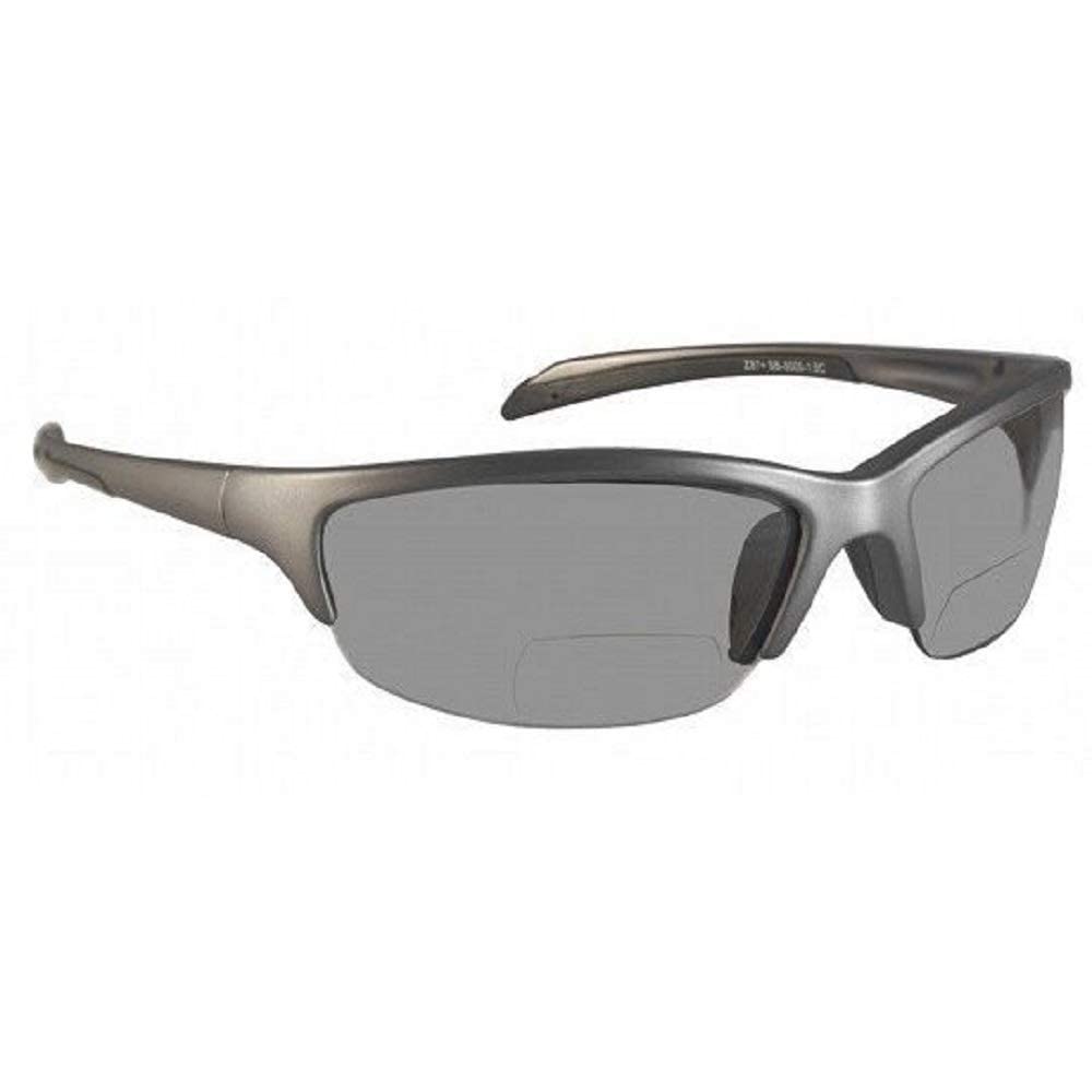 Gafas de seguridad bifocales SB-5000 de entre +1,0 y +3,0 aumentos (3,0, ahumadas)