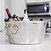 Metal Ice Bucket with Lid and Scoop for Parties- Insulated Stainless Steel Ice Bucket for Champagne, Wedding Gifts for the Couple, Housewarming Gifts, Premium Barware