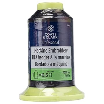 coats & clark machine embroidery thread