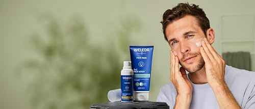 Milde Gesichtsreinigung Weleda Bio FOR MEN 2in1 Face Wash