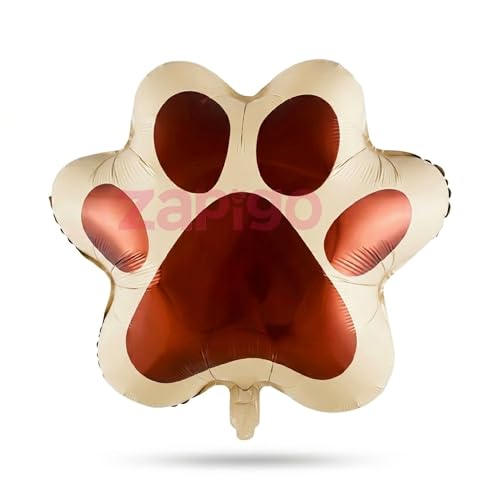Image of Balloonistics Large Dog Paw Foil Balloon Pack Of 1