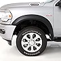 Bushwacker Extend-A-Fender Extended Front Fender Flares | 2-Piece Set, Black, Smooth Finish | 50067-02 | Fits 2019-2022 Dodge RAM 2500, 3500