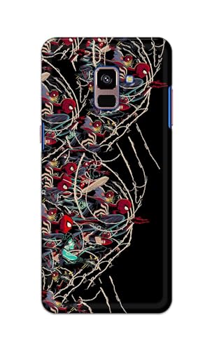 Image of PRINTFIDAA Printed Hard Back Cover Case for Samsung Galaxy A8 Plus | A8+ Back Cover (Famous Cartoon Character) -112