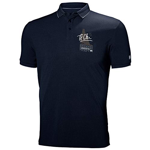 Polo Helly Hansen HP Racing vêtement nautique homme bleu graphite M