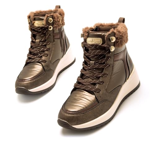 Mariamare Para Mujer. 63635 Botines Salerno MarróN (36), Plano, 1 A 3Cm, Cremallera, Casual - 2