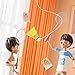 VEAREAR Badminton Training Tool, Single-Player Rebound Trainer, Simple Installation, Height Adjustable, Portable Badminton Training Set for Badminton Player, Enthusiast (3Pcs)