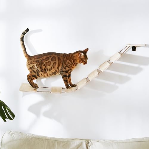 Wall-Mounted Cat Bridge & Shelf – Multi-Functional Climbing Step with