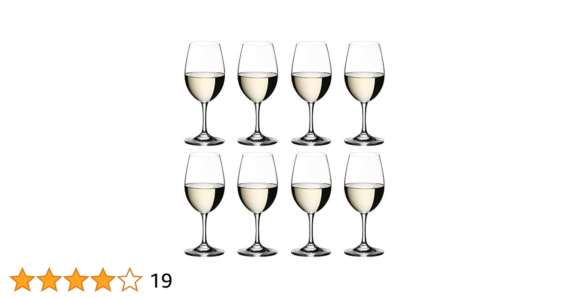 Amazon｜[正規品] RIEDEL リーデル 白ワイングラス 8個セット