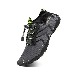 YALOX Water Shoes Men’s Women’s Swim Shoes Outdoor Beach Barefoot Quick-Dry Aqua Pool Socks Swimming Yoga Surfing Exercise