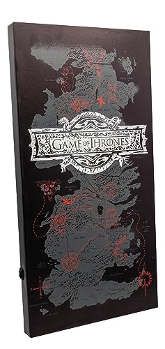 Joytoy Game of Thrones 22859 Impression sur toile avec lumières LED Multicolore normal