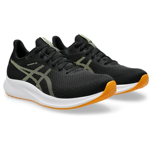 ASICS Men's Patriot 13 Running Shoes, 11, Black/Huddle Yellow2