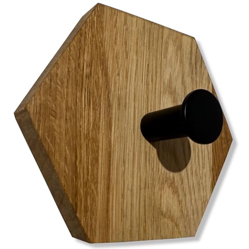 Perchero hexagonal con rueda