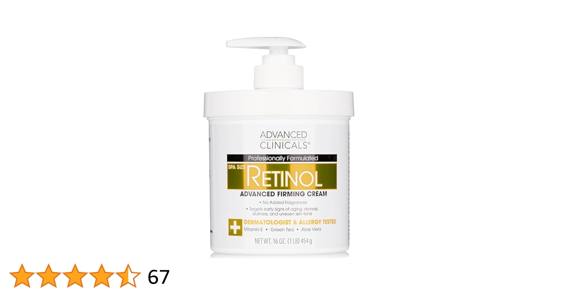 Amazon | 【日本公式】 Advanced Clinicals レチノール クリーム
