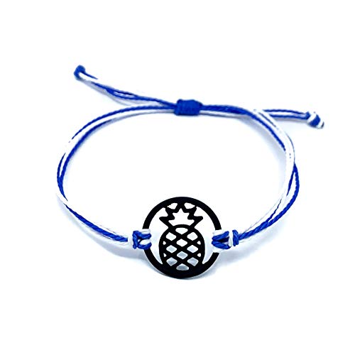 Silhouette Pineapple Bracelet Adjustable Band - 100% Waterproof