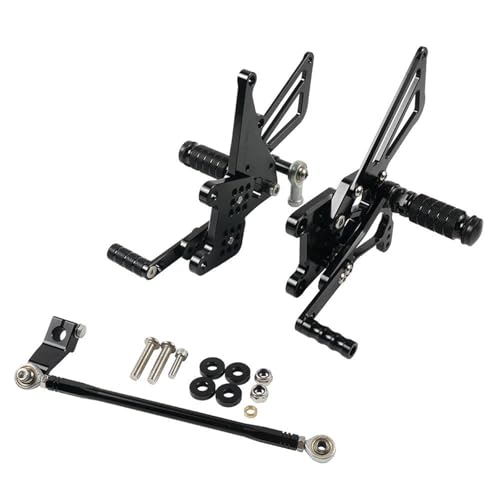 Repose pieds moto et tige changement vitesse pour balades en Triumph Speed Triple