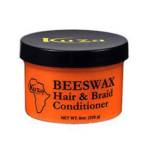 Kuza Beeswax Hair & Braid Conditioner, 8 oz
