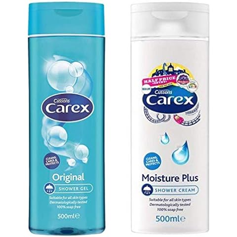 Carex Shower Gel and Moisture Cream Set Cover