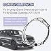 Front Windshield Washer Hose Compatible With Jeep Grand Cherokee for Dodge Durango 2011-2015,Replace for 55079200AD