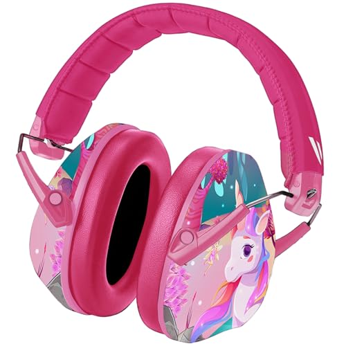 VANDERFIELDS Noise Cancelling Headphones for Kids, Age 3-16, Certified 27dB Noise Reduction, Sound Cancelling Safety Ear Muffs, Adjustable Size, Kids Ear Protection Events, Concerts, Fireworks, Autism