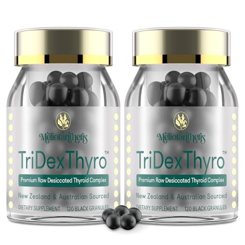 TriDexThyro Raw Desiccated Thyroid Complex 375 mg