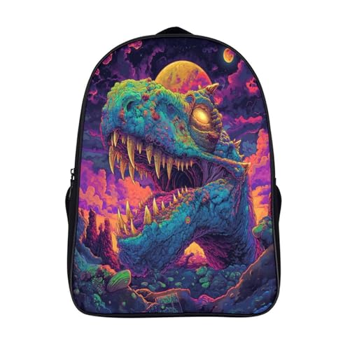 Mochila de dinosaurio para niños regalo de regreso a la escuela con capa 3D