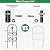 AMAGABELI 8 Panels 32in(H)×10ft(L) Decorative Garden Fence No Dig Rustproof Metal Pre-Linking Fence Panels Garden Edging Border Animal Barrier Fencing for Flower Beds Yard Patio Outdoor Decor Black