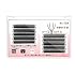 4D W Shaped Lashes Premade Volume Fans Russian 4D Lash Easy Blooming Eyelashes Extension 8-12mm Black Lash Makeup Lashes Supplies (12mm, 4D W-Shape-B-0.05)