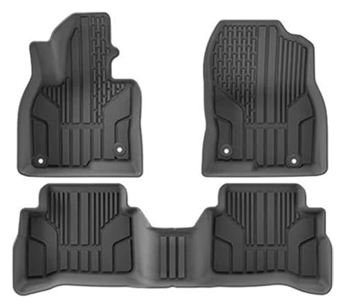 Tapis de sol protection toutes saisons Mazda CX-5 2017-2025 design premium TPE 3pcs