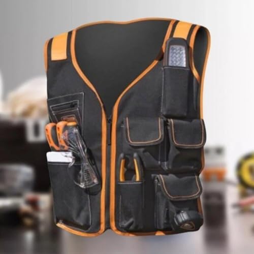 Gilet de travail décontracté et ergonomique à taille ajustable Wudaizhi - 5