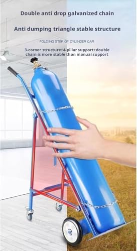 Chariot porte-bouteille d'oxygène : finie la manipulation lourde