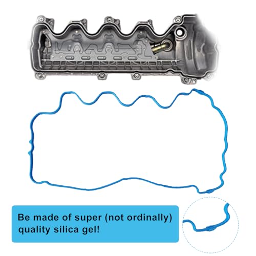 Image of VS50664R for Ford F150 Valve Cover Gasket Seal 5.4L Expedition Explorer Mustang Lincoln Mark Navigator Mercury 4.6L 5.4L Head Gasket Seal F-150 F250 F350 2004 2005 2006 VS50372 VCF330-C