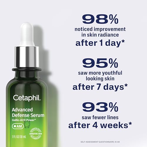 Cetaphil Advanced Defence AM Face Serum, Dermatologist Recommended, 1oz - image 3