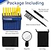 Hearing Aid Wax Guards Filters 64 Pcs Starkey Hearing Aid 1.5 mm Hearing Aids Cleaning Tools Accessories Resound Wax Guards Filters Supplies 8 Packs Earwax Filters Replacement Parts Kits