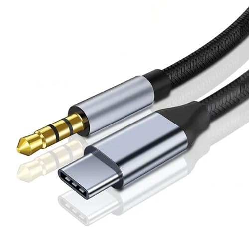 USB C 3.5mm ϊP[u AUX P[u 1m iC҂ DAC16bit/48khzΉ vOAhvC ԍڃXs[J[I[fBI wbhz/z[XeI/J[XeI/gѓdbȂǂType-CΉ@ɓKĂ