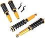 cciyu Coilover Suspension Shock Absorbers Adjustable Height Coilovers Lowering Kit Fit for 1997 1998 1999 2000 2001 for Honda CR-V