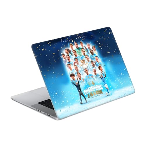 Skin MacBook Pro 14 vinyle anti-rayure Manchester City FC 2024