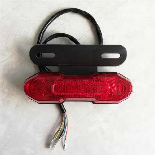 Feu arrière de moto 12V avec clignotant intégré pour un éclairage arrière optimal - 3