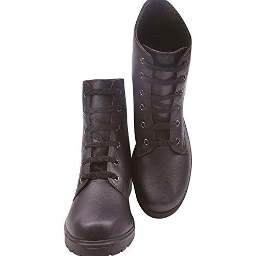 Coturno Feminino Cano Curto Bota Montaria Salto Eleganteria Tamanho:37;Cor:Preto