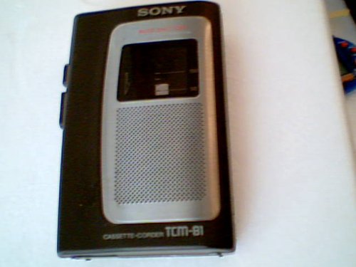 Sony Cassette-Corder TCM-81 Cassette Tape Recorder