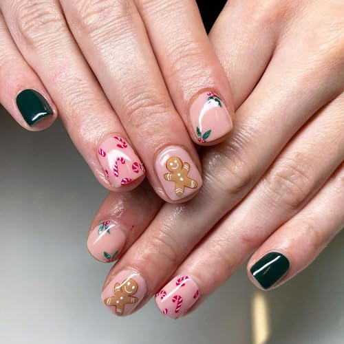 30 Candy Cane Nails That'll Make Your Manicure the Sweetest of the Season 20 N/A