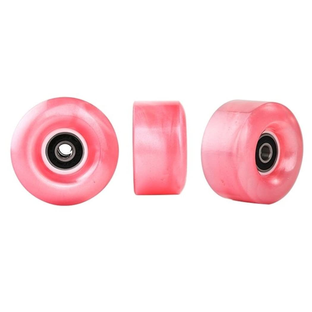 TGHY Lot de 8 Roues de Patin à roulettes pour Double rangée pour Double Rangée Patinage Et Skateboard Quad Roller Skateboard avec roulements installés, 32mm x 58mm 82A