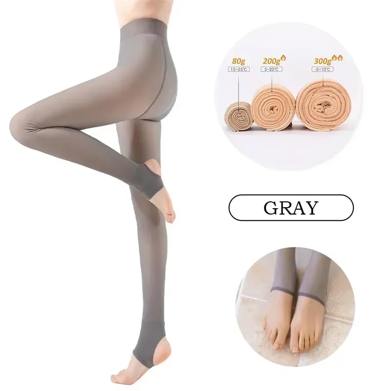 Damskie Legginsy Z Podszewką Polarową - 220G Zimowe Ciepłe Rajstopy Legginsy Damskie Legginsy Polarowe Wysoki Stan Termiczne Legginsy Miękkie Grube Ciepłe Zimowe Rajstopy Dla Kobiet