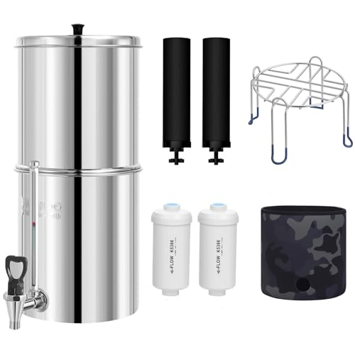 YITAHOME Gravity-fed Water Filter System 2.25-Gallon 304 Stainless - View #5