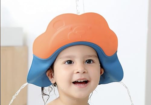 Image of Generic Tiger-shaped Shower cap for Baby (Blue color)