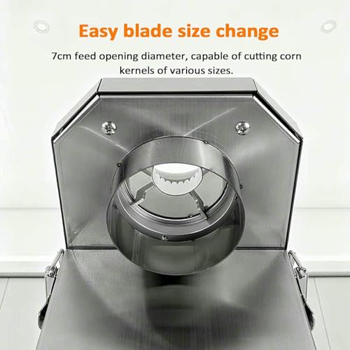 Égrainer le maïs facilement avec ce décapant électrique en inox - 5