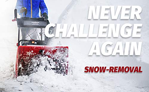 image for PowerSmart Snow Blower, 26-INCH 212cc Gas Snow Blower, 2-Stage Electri