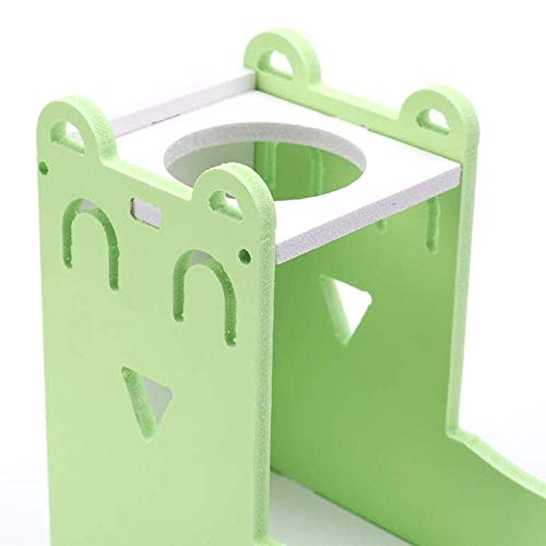 Gutongyuan 2In1 Hamster Automatic Water Drinker Base Bottle Dispenser Feeder Hanging Small Animals Guinea Pig Squirrel Rabbit Drinking Head Pipe Fountain thumb #5